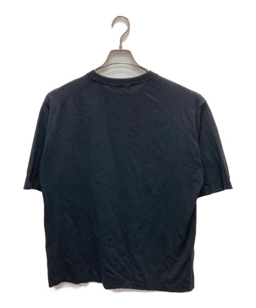 AURALEE（オーラリー）AURALEE (オーラリー) ハイゲージニットTシャツ ブラック サイズ:4の古着・服飾アイテム