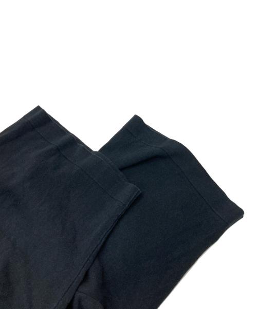 AURALEE（オーラリー）AURALEE (オーラリー) ハイゲージニットTシャツ ブラック サイズ:4の古着・服飾アイテム