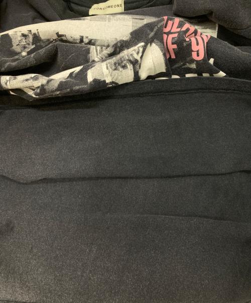 FORSOMEONE（フォーサムワン）FORSOMEONE (フォーサムワン) プリントTシャツ ネイビー サイズ:48の古着・服飾アイテム