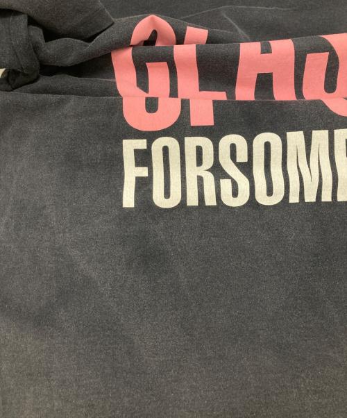 FORSOMEONE（フォーサムワン）FORSOMEONE (フォーサムワン) プリントTシャツ ネイビー サイズ:48の古着・服飾アイテム