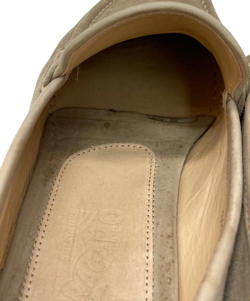 Salvatore Ferragamo（サルヴァトーレ フェラガモ）Salvatore Ferragamo (サルヴァトーレ フェラガモ) ローファー ベージュ サイズ:6 1/2 EEの古着・服飾アイテム