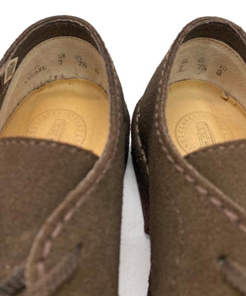 CLARKS（クラークス）CLARKS (クラークス) デザートシューズ ブラック サイズ:US 7 1/2の古着・服飾アイテム