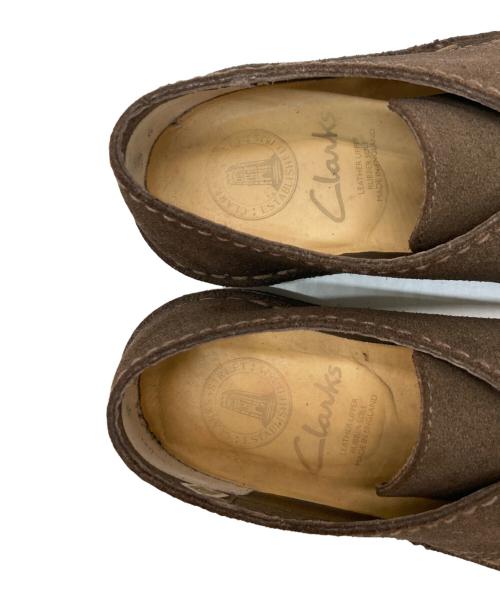 CLARKS（クラークス）CLARKS (クラークス) デザートシューズ ブラック サイズ:US 7 1/2の古着・服飾アイテム