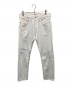 POLO RALPH LAURENポロ・ラルフローレン）の古着「デニムパンツ」｜ホワイト