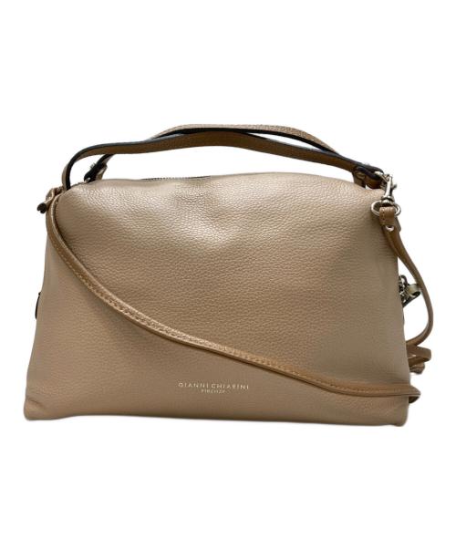 GIANNI CHIARINI（ジャンニ キアリーニ）GIANNI CHIARINI (ジャンニ キアリーニ) ショルダーバッグ ベージュの古着・服飾アイテム