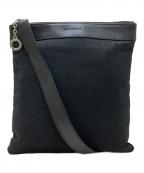 BVLGARIブルガリ）の古着「ロゴマニア ショルダー ポシェット」｜ブラック