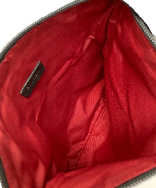 BVLGARI（ブルガリ）BVLGARI (ブルガリ) ロゴマニア ショルダー ポシェット ブラックの古着・服飾アイテム