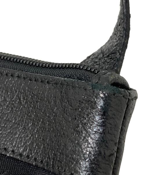 BVLGARI（ブルガリ）BVLGARI (ブルガリ) ロゴマニア ショルダー ポシェット ブラックの古着・服飾アイテム