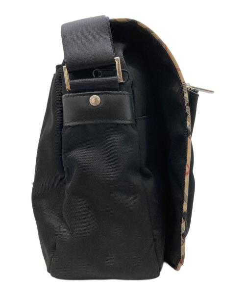 BURBERRY BLUE LABEL（バーバリーロンドンブルーレーベル）BURBERRY BLUE LABEL (バーバリーロンドンブルーレーベル) ショルダーバッグ ブラックの古着・服飾アイテム