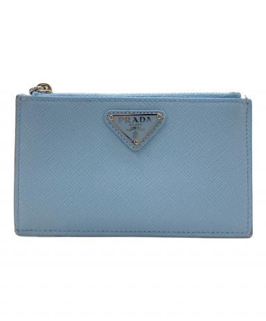 レア 新品未使用PRADA プラダ ティッシュケース ブルー 中古・古着通販】PRADA (プラダ) フラグメントケース ネイビー