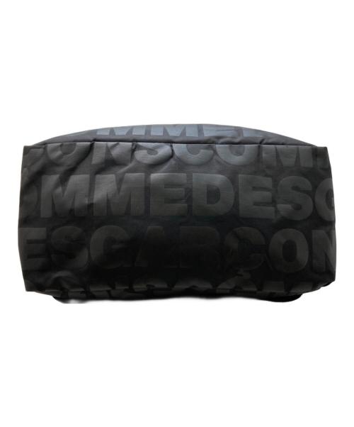 COMME des GARCONS BLACKMARKET（コムデギャルソンブラックマーケット）COMME des GARCONS BLACKMARKET (コムデギャルソンブラックマーケット) ロゴナイロンリュック ブラックの古着・服飾アイテム
