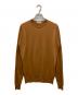 JOHN SMEDLEY（ジョンスメドレー）の古着「クルーネックニット」｜ブラウン