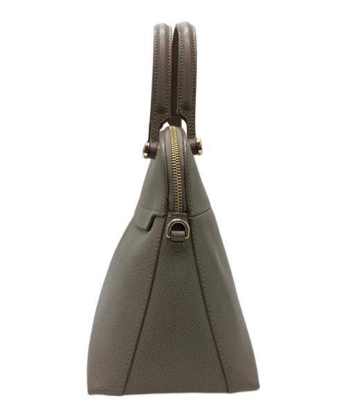 FURLA（フルラ）FURLA (フルラ) パイパー レザー 2WAYショルダー ハンドバッグ グレーの古着・服飾アイテム