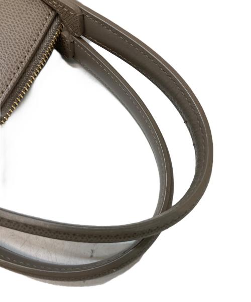 FURLA（フルラ）FURLA (フルラ) パイパー レザー 2WAYショルダー ハンドバッグ グレーの古着・服飾アイテム