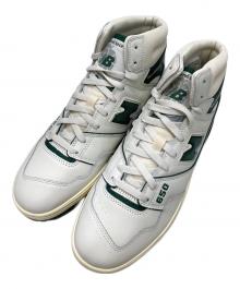 NEW BALANCE×Aime Leon Dore（ニューバランス×エメ レオン ドレ）の古着「650R Green / スニーカー」｜ホワイト