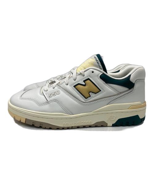 NEW BALANCE（ニューバランス）NEW BALANCE (ニューバランス) Aime Leon Dore (エメ レオン ドレ) P550 Yellow / スニーカー ホワイト サイズ:29cmの古着・服飾アイテム