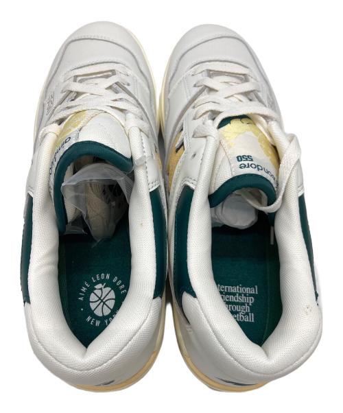NEW BALANCE（ニューバランス）NEW BALANCE (ニューバランス) Aime Leon Dore (エメ レオン ドレ) P550 Yellow / スニーカー ホワイト サイズ:29cmの古着・服飾アイテム