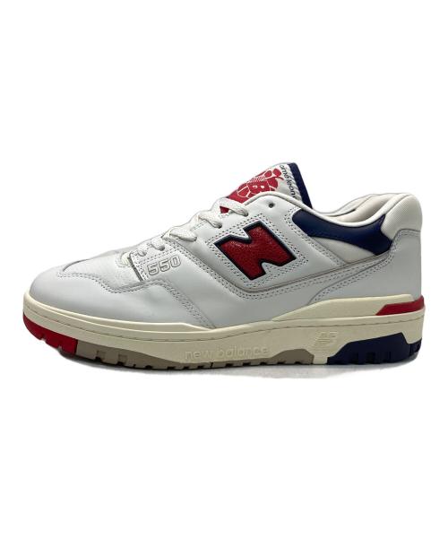 NEW BALANCE（ニューバランス）NEW BALANCE (ニューバランス) Aime Leon Dore (エメ レオン ドレ) P550 RED / スニーカー ホワイト サイズ:29cm 未使用品の古着・服飾アイテム