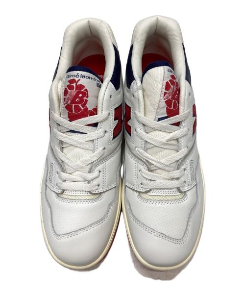 NEW BALANCE（ニューバランス）NEW BALANCE (ニューバランス) Aime Leon Dore (エメ レオン ドレ) P550 RED / スニーカー ホワイト サイズ:29cm 未使用品の古着・服飾アイテム
