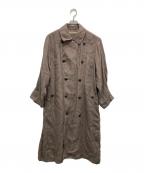 SUZUKI TAKAYUKIスズキタカユキ）の古着「over coat」｜ブラウン