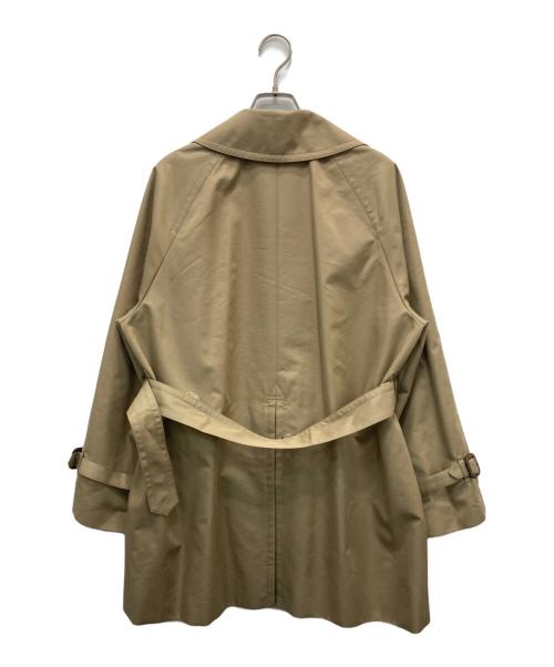 Aquascutum（アクアスキュータム）Aquascutum (アクアスキュータム) JOURNAL STANDARD L’essage (ジャーナルスタンダードレサージュ) ショートトレンチコート ブラウン サイズ:不明（実寸参照）の古着・服飾アイテム