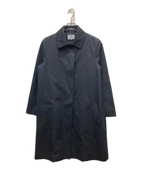 J.PRESS（ジェイプレス）J.PRESS (ジェイプレス) ライナー付きベンタイルステンカラーコート ブラック サイズ:9の古着・服飾アイテム