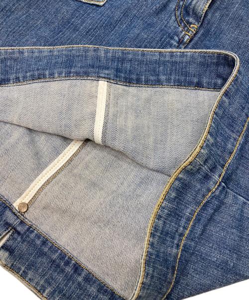 LOUIS VUITTON（ルイ ヴィトン）LOUIS VUITTON (ルイ ヴィトン) モノグラムデニムスカート ブルー サイズ:36の古着・服飾アイテム