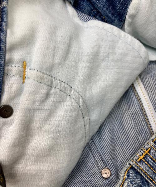 LOUIS VUITTON（ルイ ヴィトン）LOUIS VUITTON (ルイ ヴィトン) モノグラムデニムスカート ブルー サイズ:36の古着・服飾アイテム