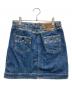 LOUIS VUITTON (ルイ ヴィトン) モノグラムデニムスカート ブルー サイズ:36：36000円
