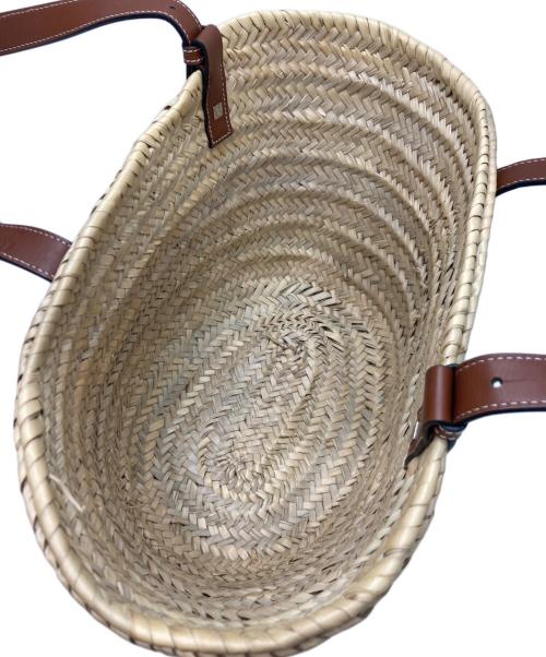 LOEWE（ロエベ）LOEWE (ロエベ) バスケットフラワーバッグ ブラウンの古着・服飾アイテム