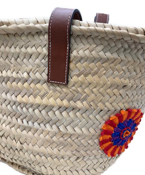 LOEWE（ロエベ）LOEWE (ロエベ) バスケットフラワーバッグ ブラウンの古着・服飾アイテム