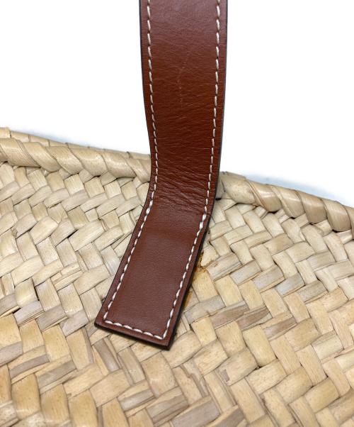 LOEWE（ロエベ）LOEWE (ロエベ) バスケットフラワーバッグ ブラウンの古着・服飾アイテム