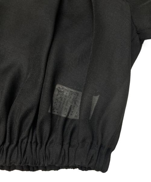 martinique（マルティニーク）martinique (マルティニーク) フリルブラウス ブラック サイズ:不明（実寸参照）の古着・服飾アイテム