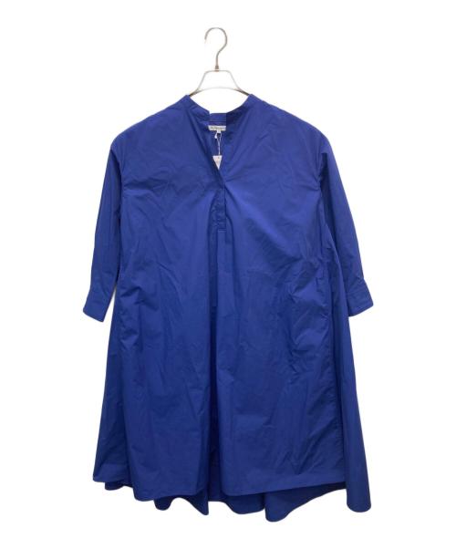 23区（ニジュウサンク）23区 (ニジュウサンク) ロングシャツワンピース ブルー サイズ:38の古着・服飾アイテム