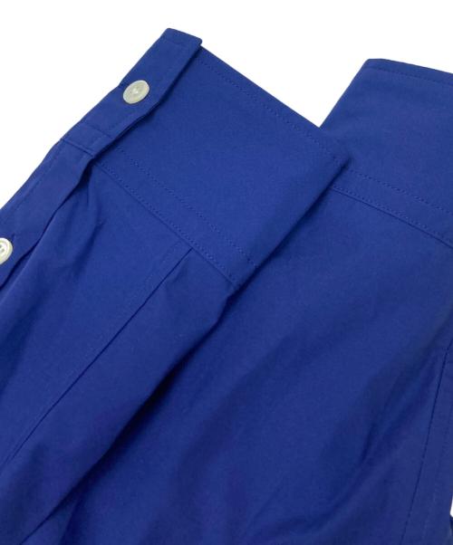 23区（ニジュウサンク）23区 (ニジュウサンク) ロングシャツワンピース ブルー サイズ:38の古着・服飾アイテム