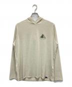 Patagoniaパタゴニア）の古着「キャプリーン・クール・デイリー・グラフィック・フーディ」｜ベージュ
