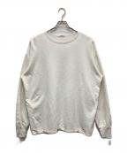 AURALEEオーラリー）の古着「LIGHT FLOWY SWEAT P/O」｜グレー