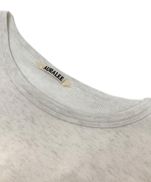AURALEE（オーラリー）AURALEE (オーラリー) LIGHT FLOWY SWEAT P/O グレー サイズ:4の古着・服飾アイテム