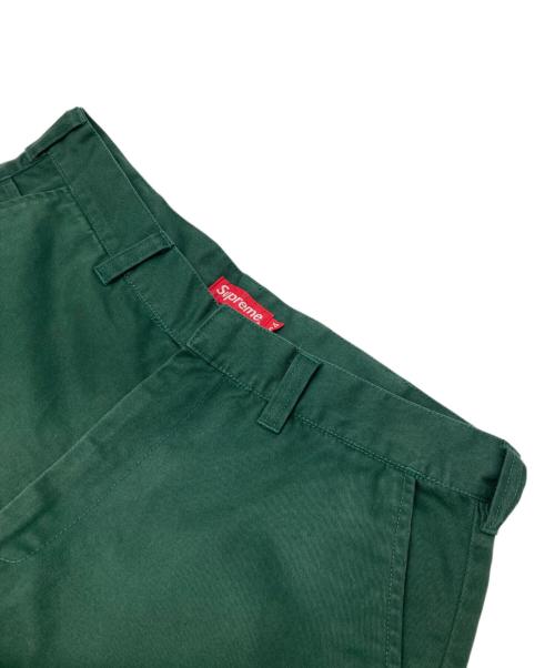 SUPREME（シュプリーム）Supreme (シュプリーム) Work Short グリーン サイズ:34の古着・服飾アイテム