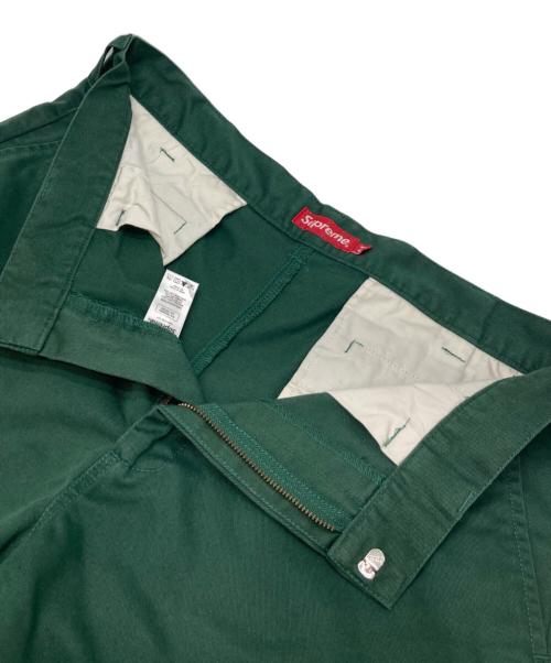 SUPREME（シュプリーム）Supreme (シュプリーム) Work Short グリーン サイズ:34の古着・服飾アイテム
