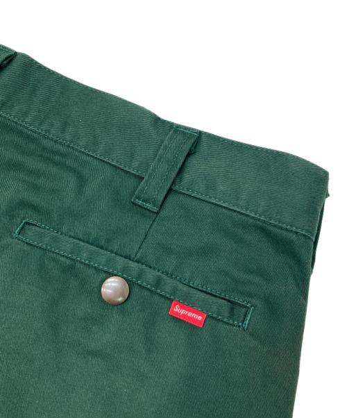 SUPREME（シュプリーム）Supreme (シュプリーム) Work Short グリーン サイズ:34の古着・服飾アイテム