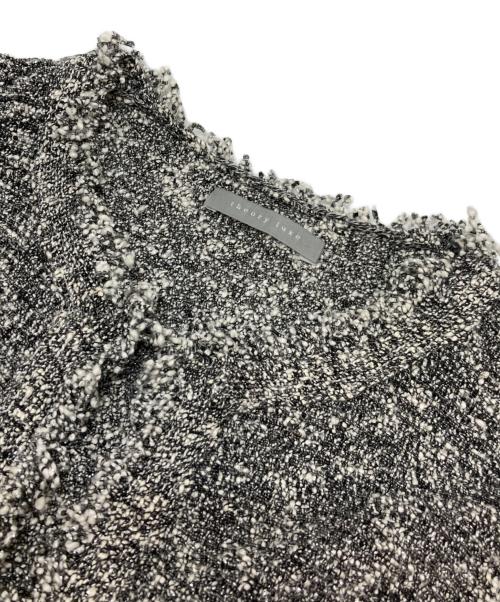 theory luxe（セオリーリュクス）theory luxe (セオリーリュクス) ラメツイードカーディガン グレー サイズ:38の古着・服飾アイテム