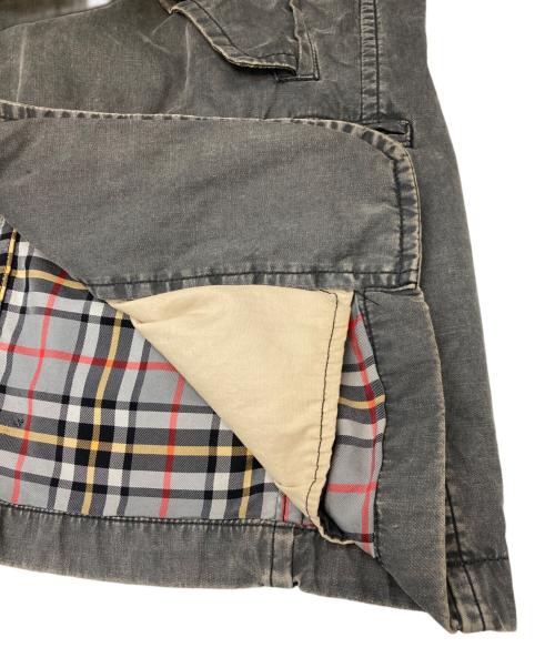 COMME des GARCONS HOMME（コムデギャルソン オム）COMME des GARCONS HOMME (コムデギャルソン オム) 裏地チェック製品染めテーラードジャケット グレー サイズ:Sの古着・服飾アイテム