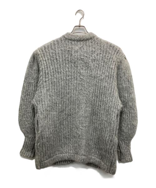 CLANE（クラネ）CLANE (クラネ) カラーモヘアシャギーカーディガン グレー サイズ:1の古着・服飾アイテム