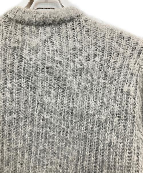 CLANE（クラネ）CLANE (クラネ) カラーモヘアシャギーカーディガン グレー サイズ:1の古着・服飾アイテム
