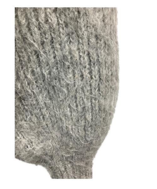 CLANE（クラネ）CLANE (クラネ) カラーモヘアシャギーカーディガン グレー サイズ:1の古着・服飾アイテム