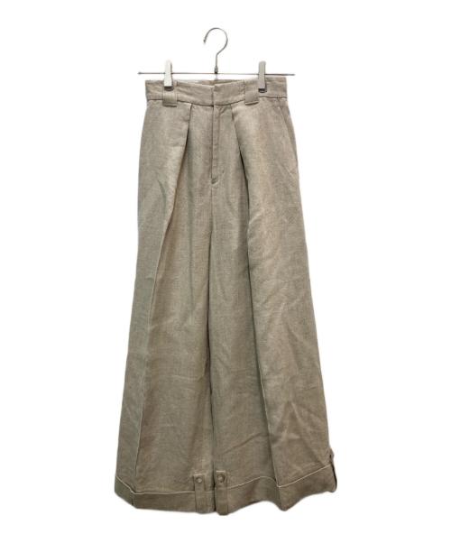 TEECHI（ティーチ）TEECHI (ティーチ) リネンパンツ ベージュ サイズ:36の古着・服飾アイテム