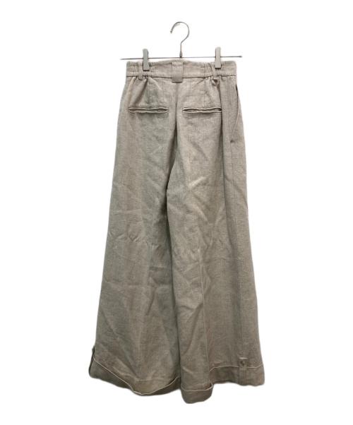 TEECHI（ティーチ）TEECHI (ティーチ) リネンパンツ ベージュ サイズ:36の古着・服飾アイテム
