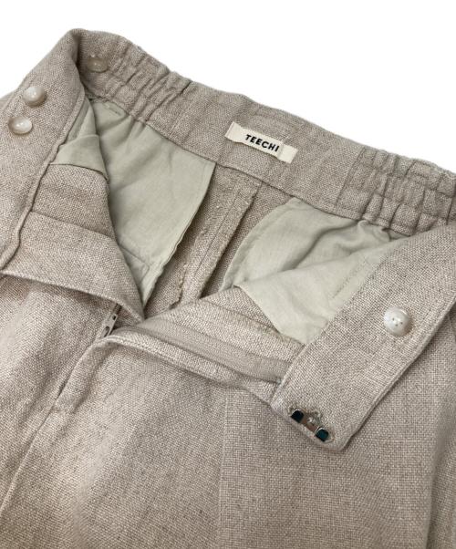 TEECHI（ティーチ）TEECHI (ティーチ) リネンパンツ ベージュ サイズ:36の古着・服飾アイテム