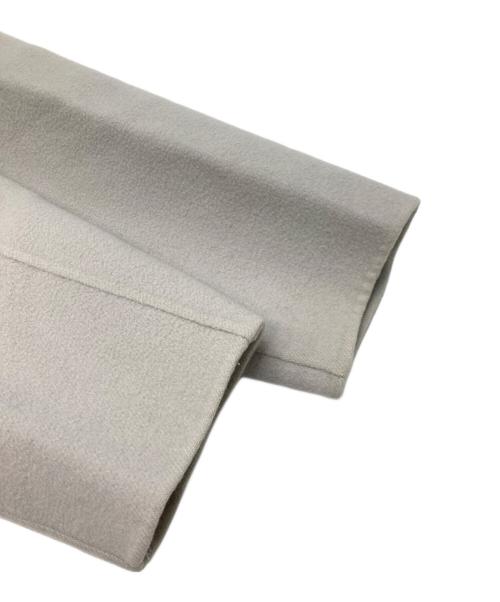 ADORE（アドーア）ADORE (アドーア) ノーカラーリバーコート グレー サイズ:36の古着・服飾アイテム